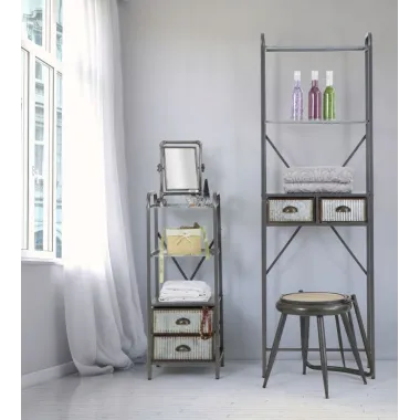 Szafka łazienkowa Illinois -A- 60,5X29X184,5 cm